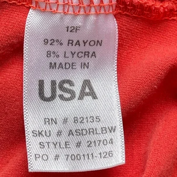 Fresh Produce Stretch Knit Sleeveless Dress V Neck and Drawstring at Waist Small - Picture 5 of 6